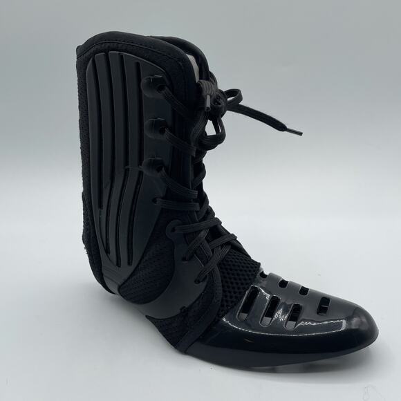 S-One Skateboard Lace-Up ANKLE Stabilizer BRACE, Fits L or R, Black SMALL, NOS - Picture 3 of 5